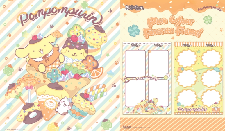 pompompurin-hadir-di-selfie-time-frame-gemas
