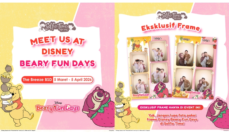 Selfie Time Hadir di Disney Beary Fun Days