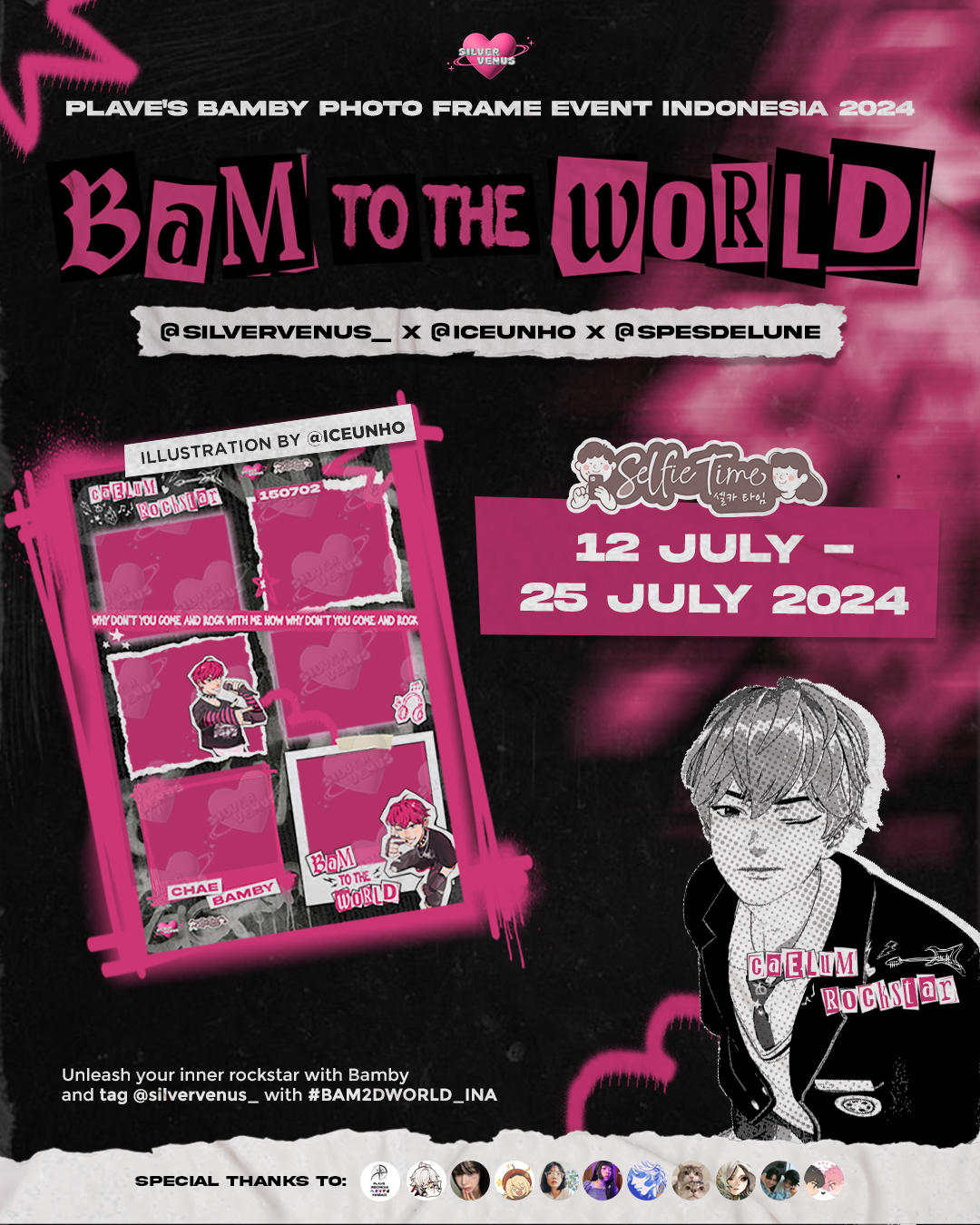 Yuk BuruanAdaFrameFanbaseBAMBYPLAVEdiSelfie Time